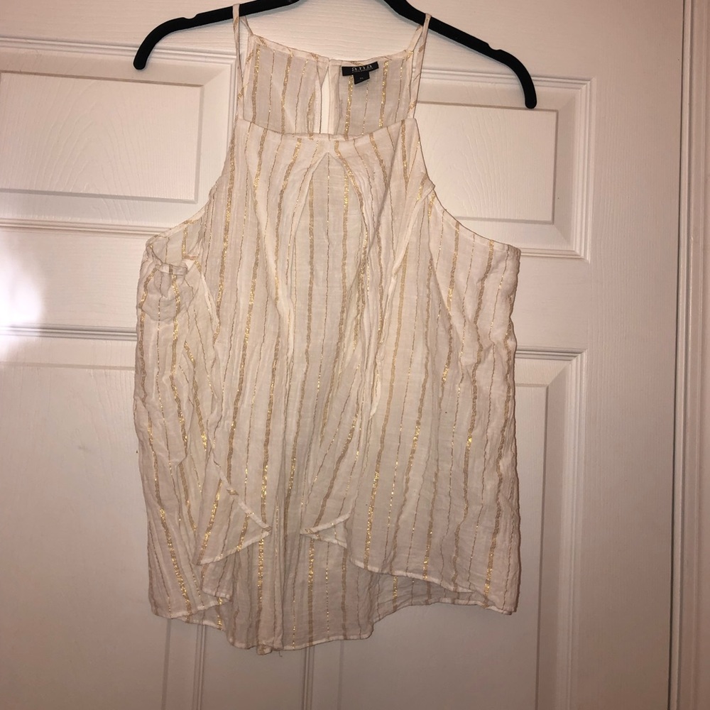 ANA striped Halter Top
